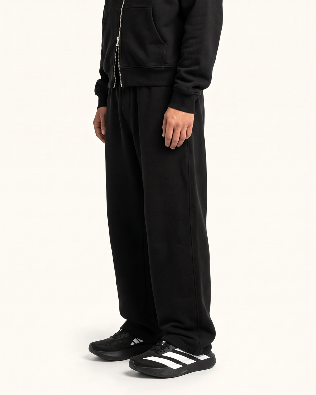 Blackout Boxy Fit Set | 360 GSM Cotton Boxy Hoodie & Baggy Jogger Co-Ord Set