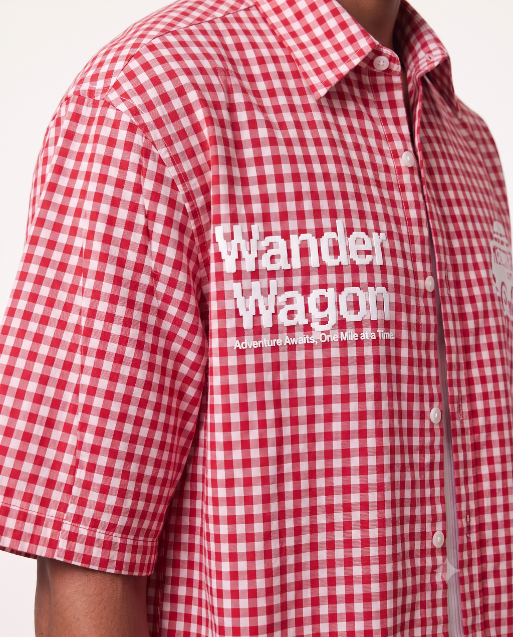 Wander Wagon Boxy Oxford Shirt | 160 GSM Red Cotton Oxford Shirt